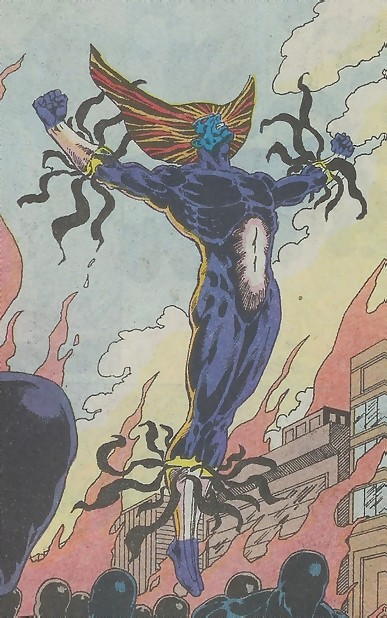 Art by Michael Adams from Captain Atom #54